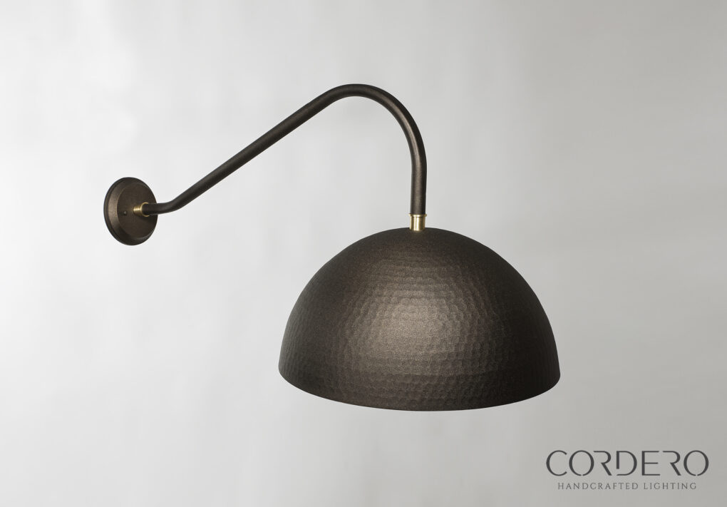 Hammered Dome Sconce