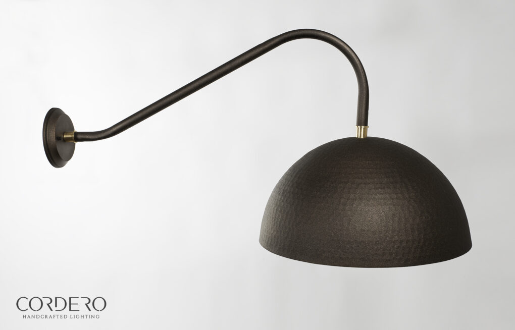 Hammered Dome Sconce