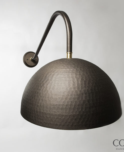 Hammered Dome Sconce