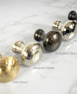 The Dilworth Hammered Knob