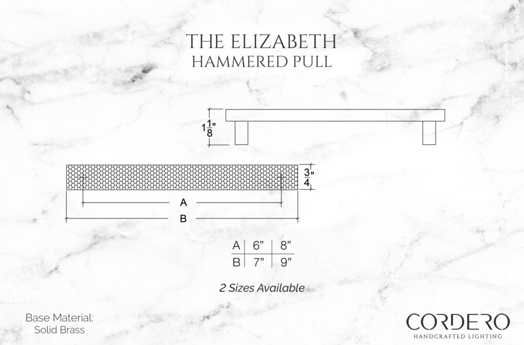 The Elizabeth Hammered Pull