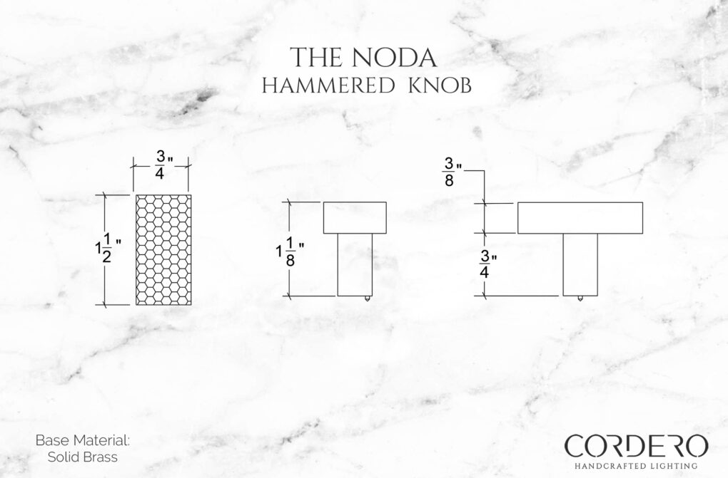The Noda - Hammered Knob