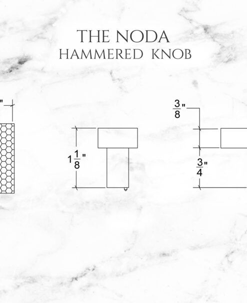 The Noda - Hammered Knob