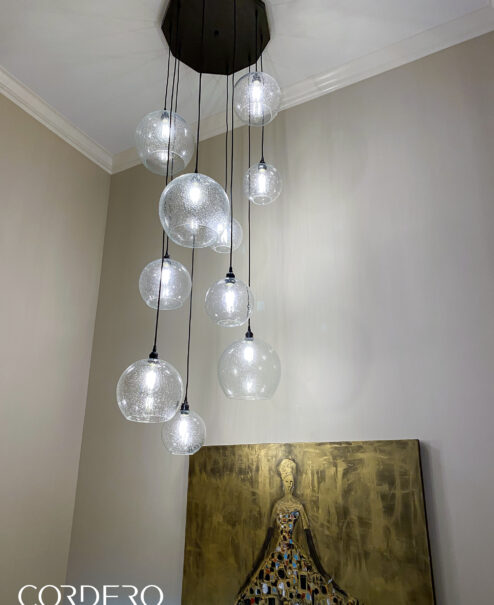 Globe Chandelier