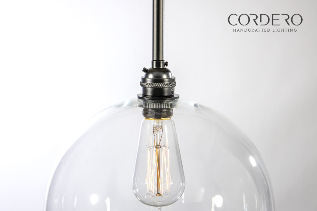 Clear Globe Pendant Light