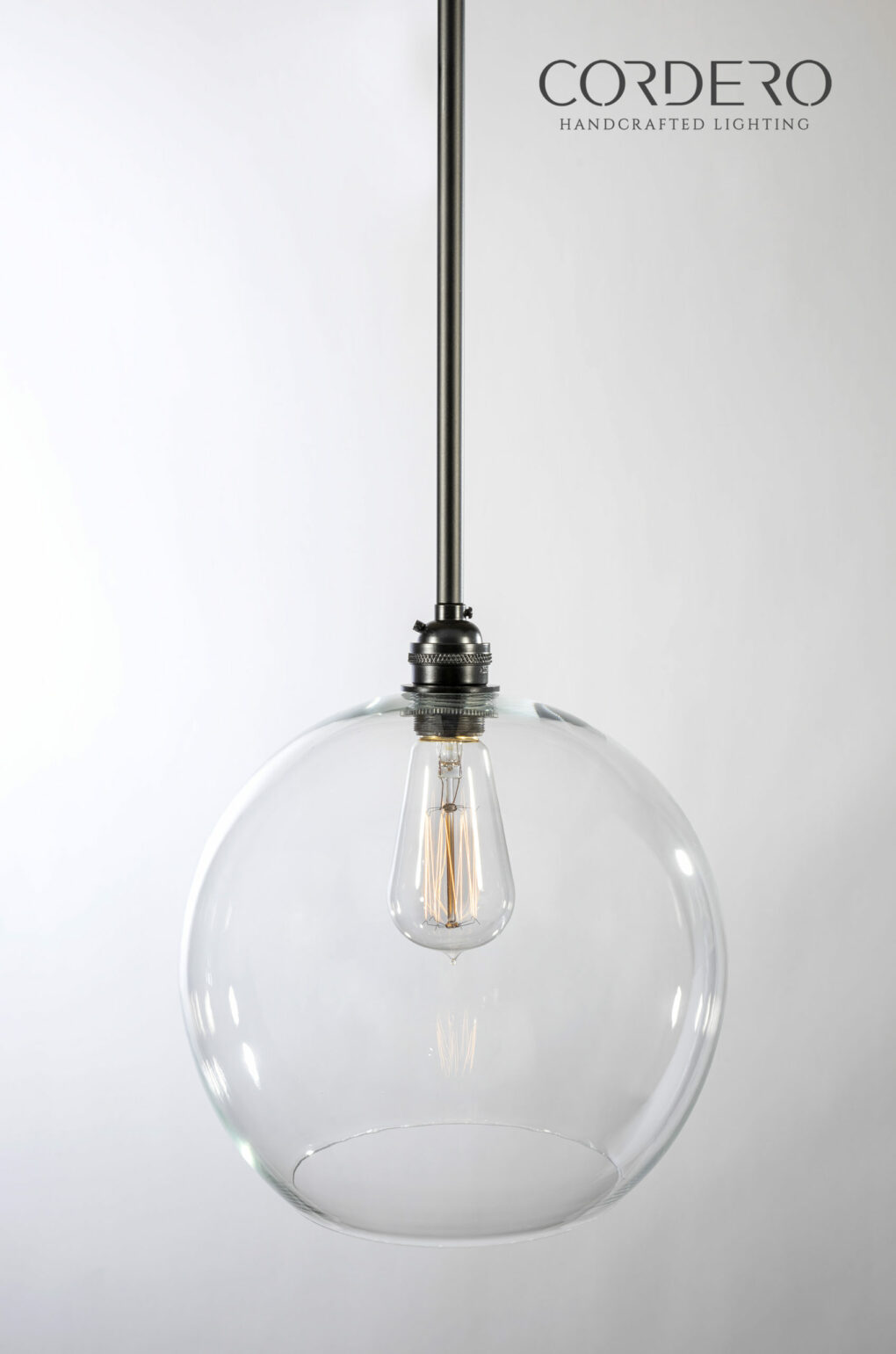 Clear Globe Pendant Light