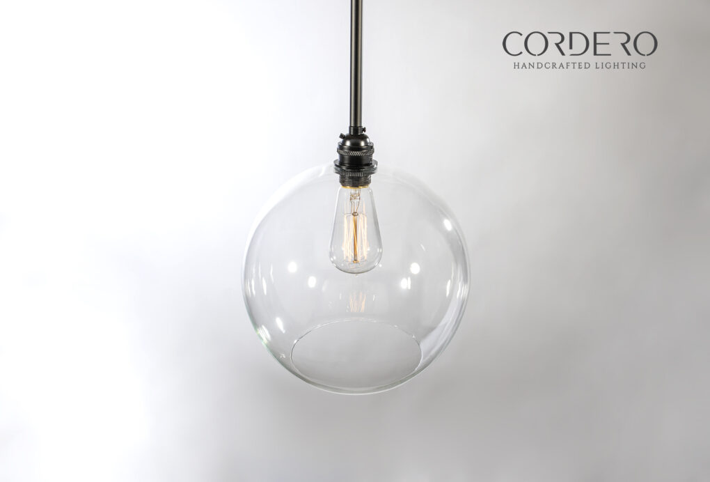 Clear Globe Pendant Light