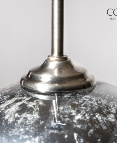 Mercury Glass Globe Pendant