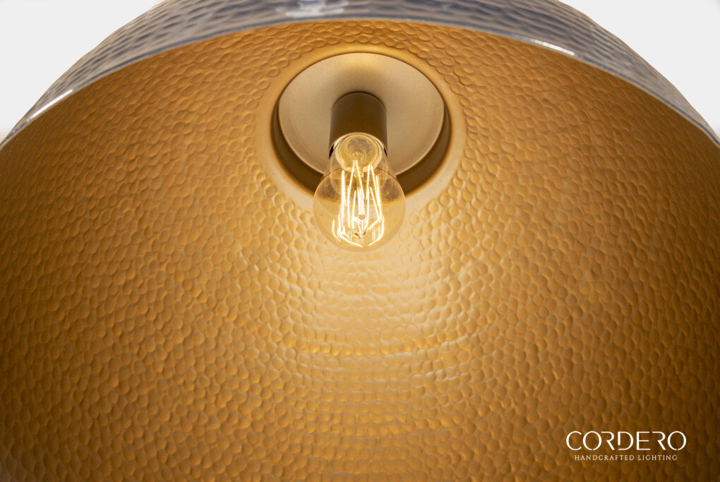 Hammered Navy Dome