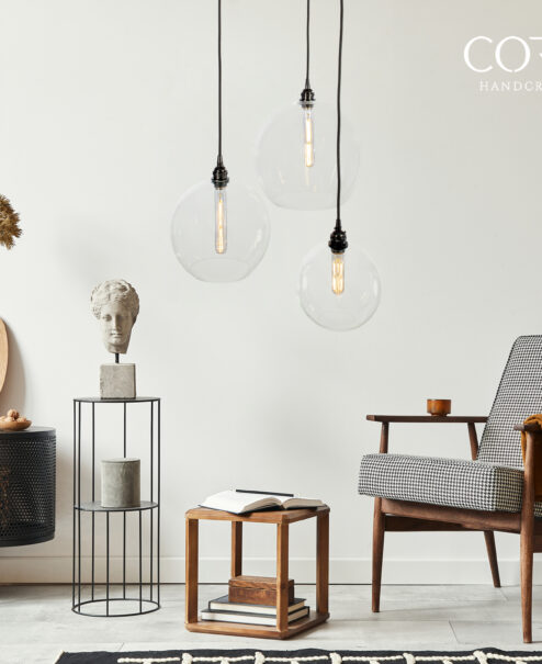 3 Globe Chandelier