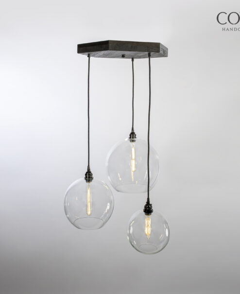 3 Globe Chandelier