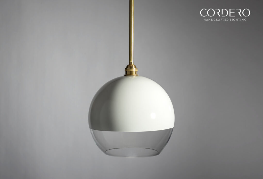 Two-Tone Globe Pendant