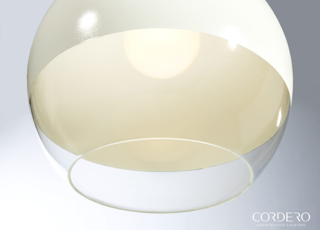 White Globe Pendant