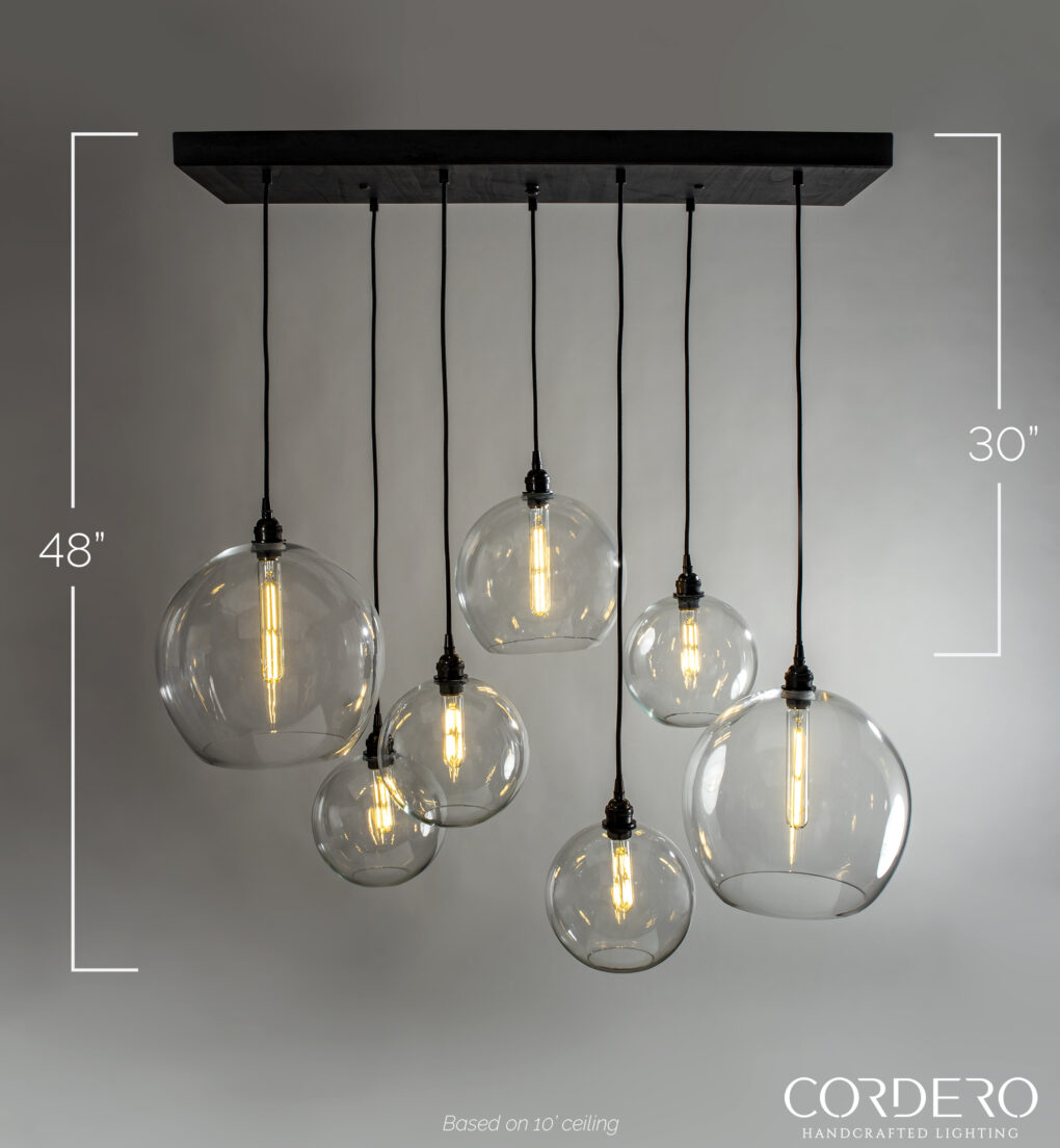Dining room globe Chandelier