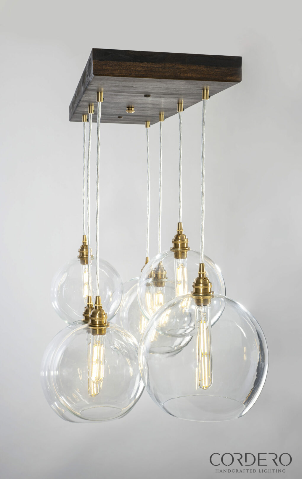 West Elm Globe Chandelier