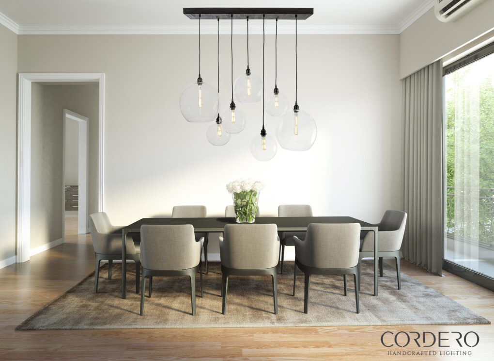 Dining room globe Chandelier