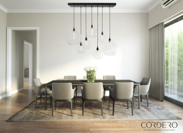 Dining room globe Chandelier