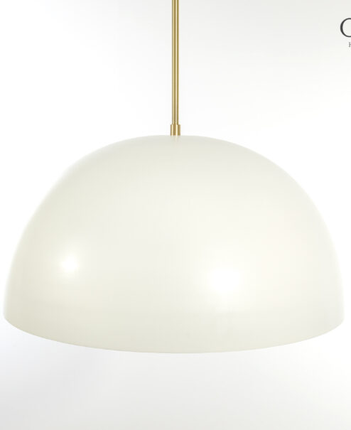 30" Smooth Dome Pendant Light Fixture