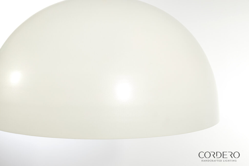 Oversized Smooth Dome Pendant Light Fixture