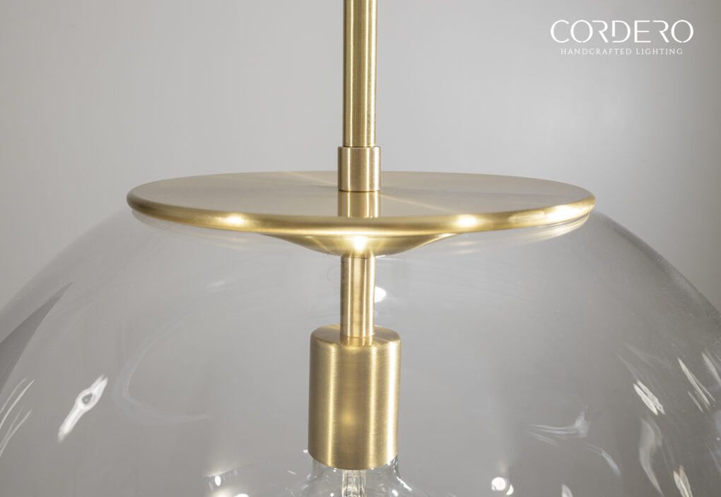 Oversized Glass Globe Pendant Light