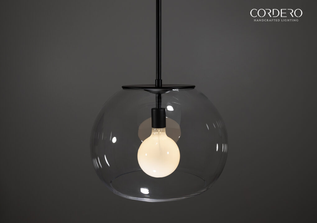 Oversized Glass Globe Pendant