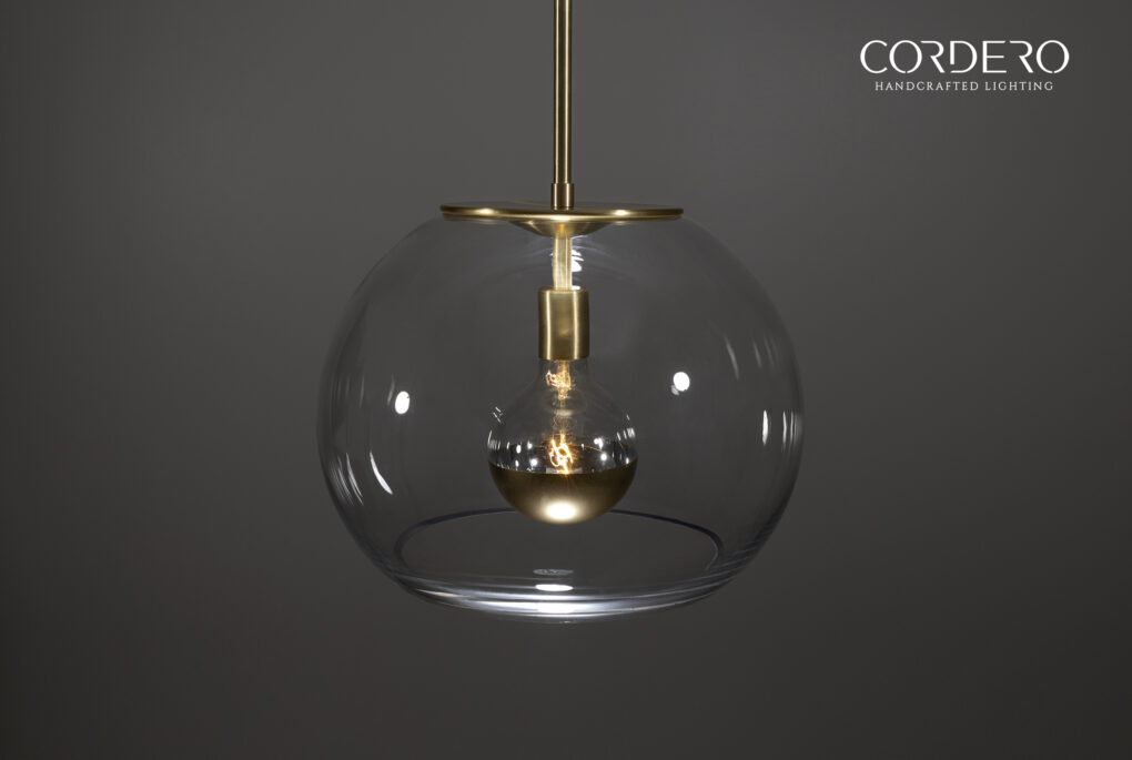 Oversized Glass Globe Pendant Light
