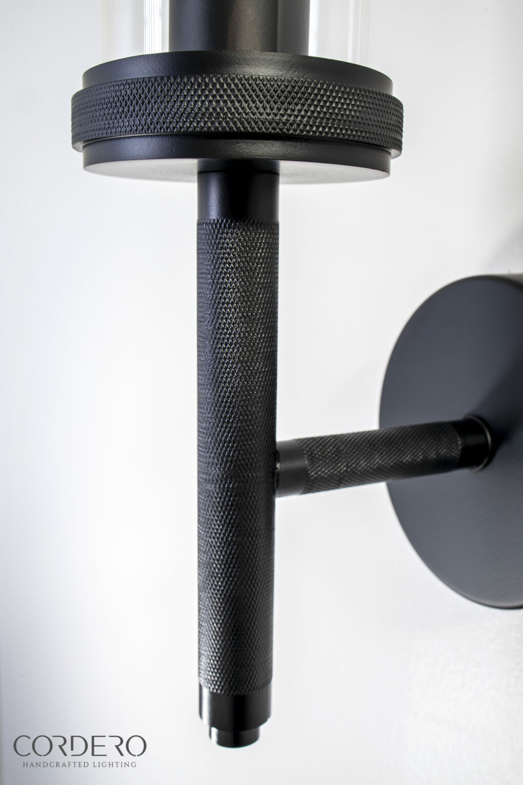 Flat Black Wall Sconce
