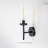Knurled Wall Sconce