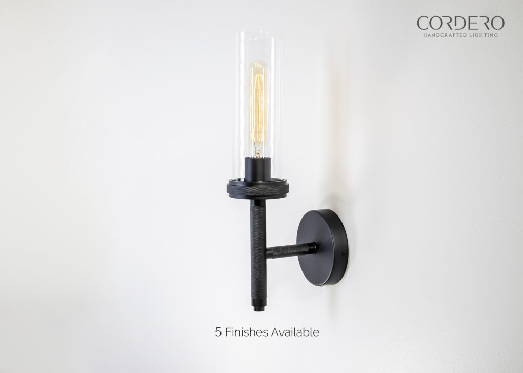 Knurled Wall Sconce