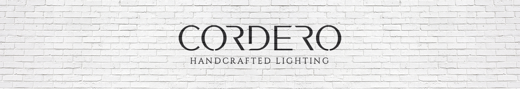 Cordero Handcrafted Lighting Banner Logo