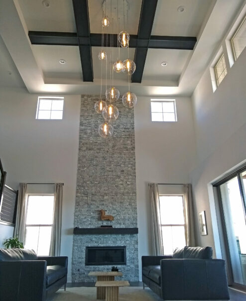 Globe Chandelier