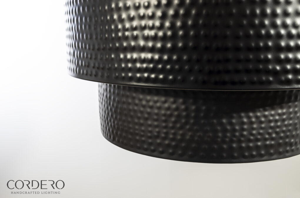 Dakota Hammered Drum Pendant Light Fixture