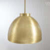 Brass Hammered Dome