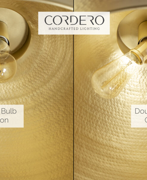 Solid Brass Pendant Light