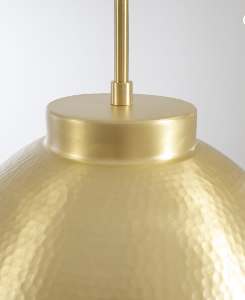 Solid Brass Pendant Light