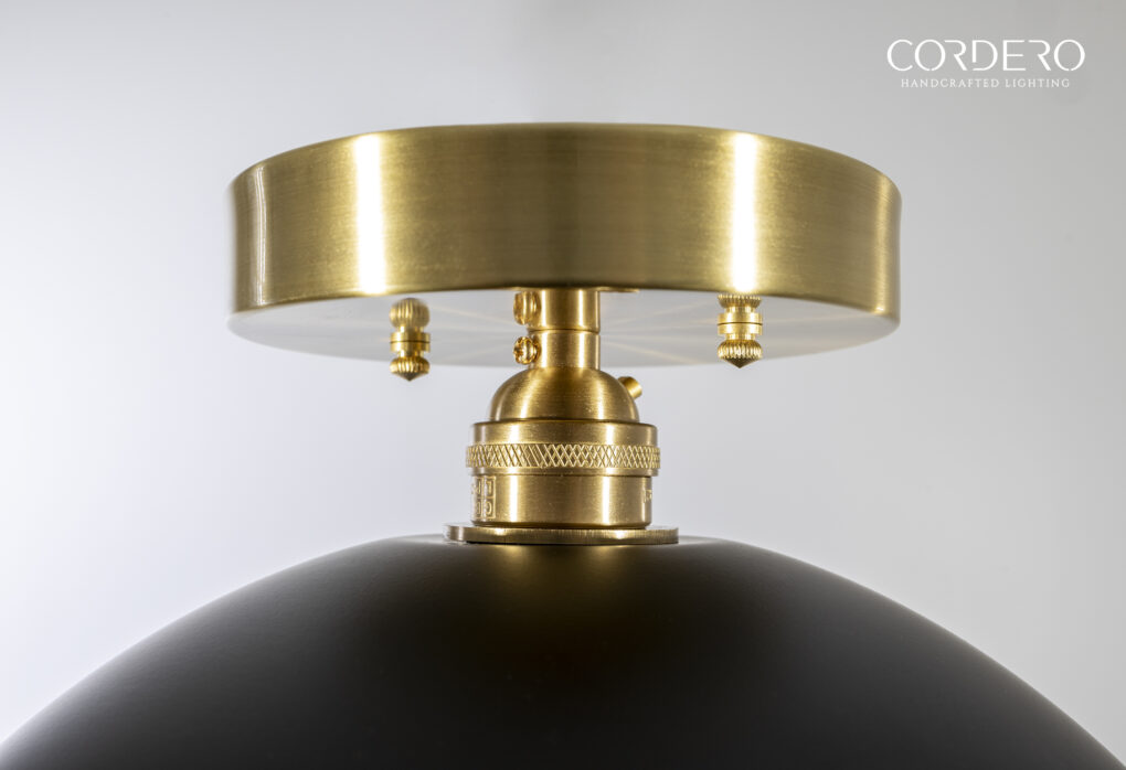 Satin Opal Flush Mount Light