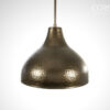 Hammered Dome Pendant