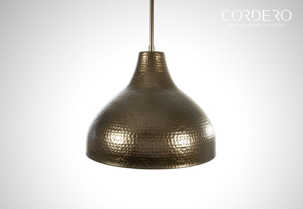 Hammered Dome Pendant
