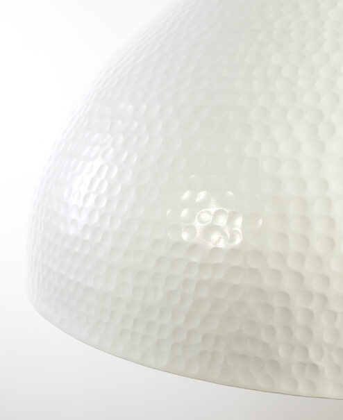 White Hammered Dome Light