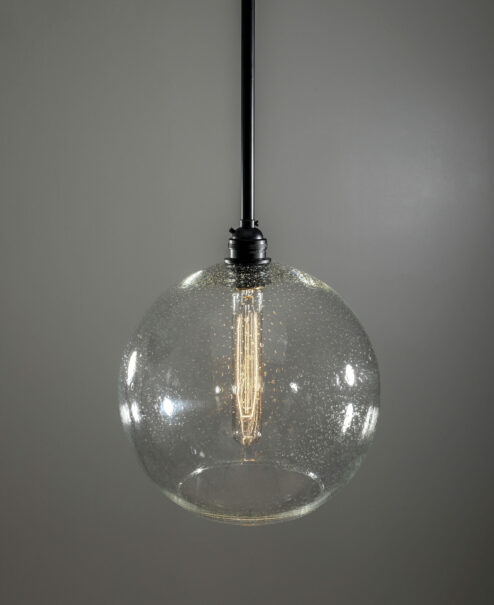 Seed Glass Globe Pendant Light
