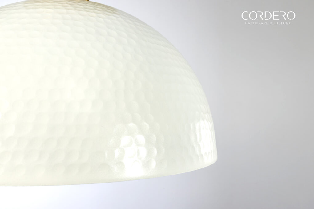 Hammered Flush Mount Light