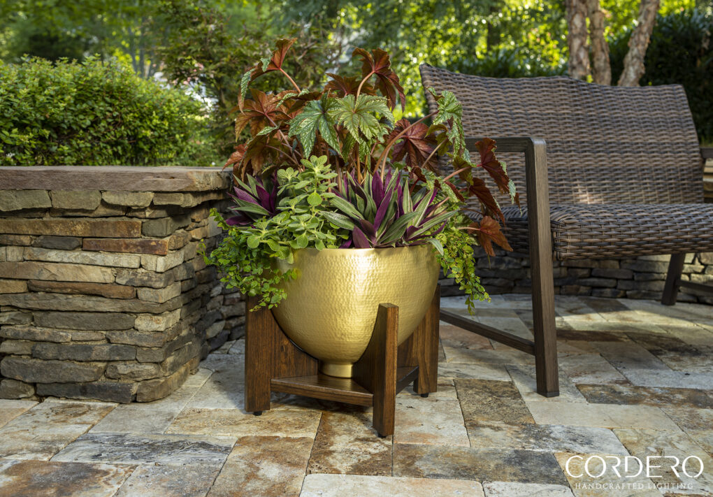 Hammered Dome Planter