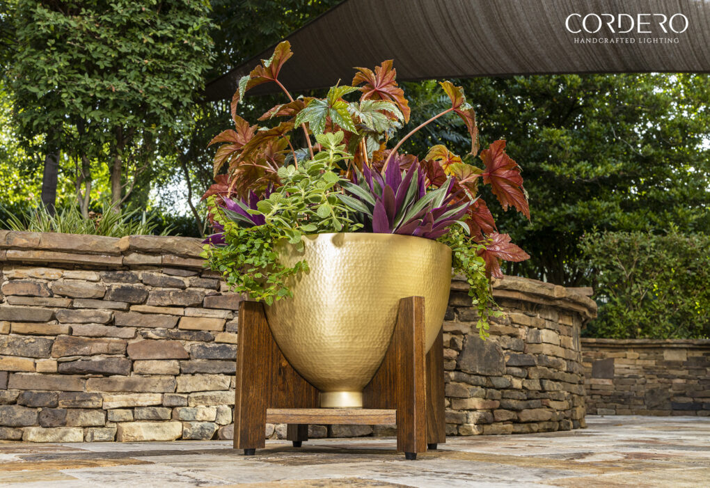 Hammered Dome Planter