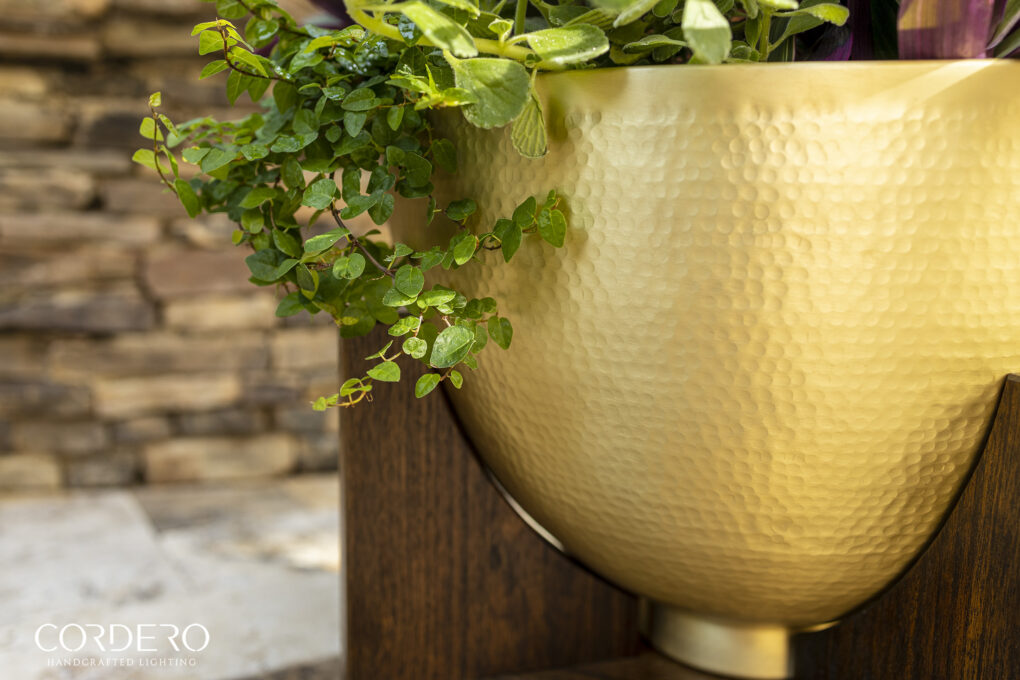 Hammered Dome Planter