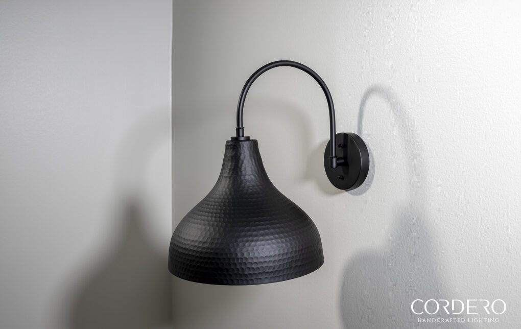 Hammered Dome Wall Sconce