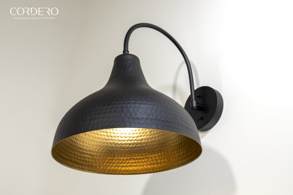 Hammered Dome Wall Sconce