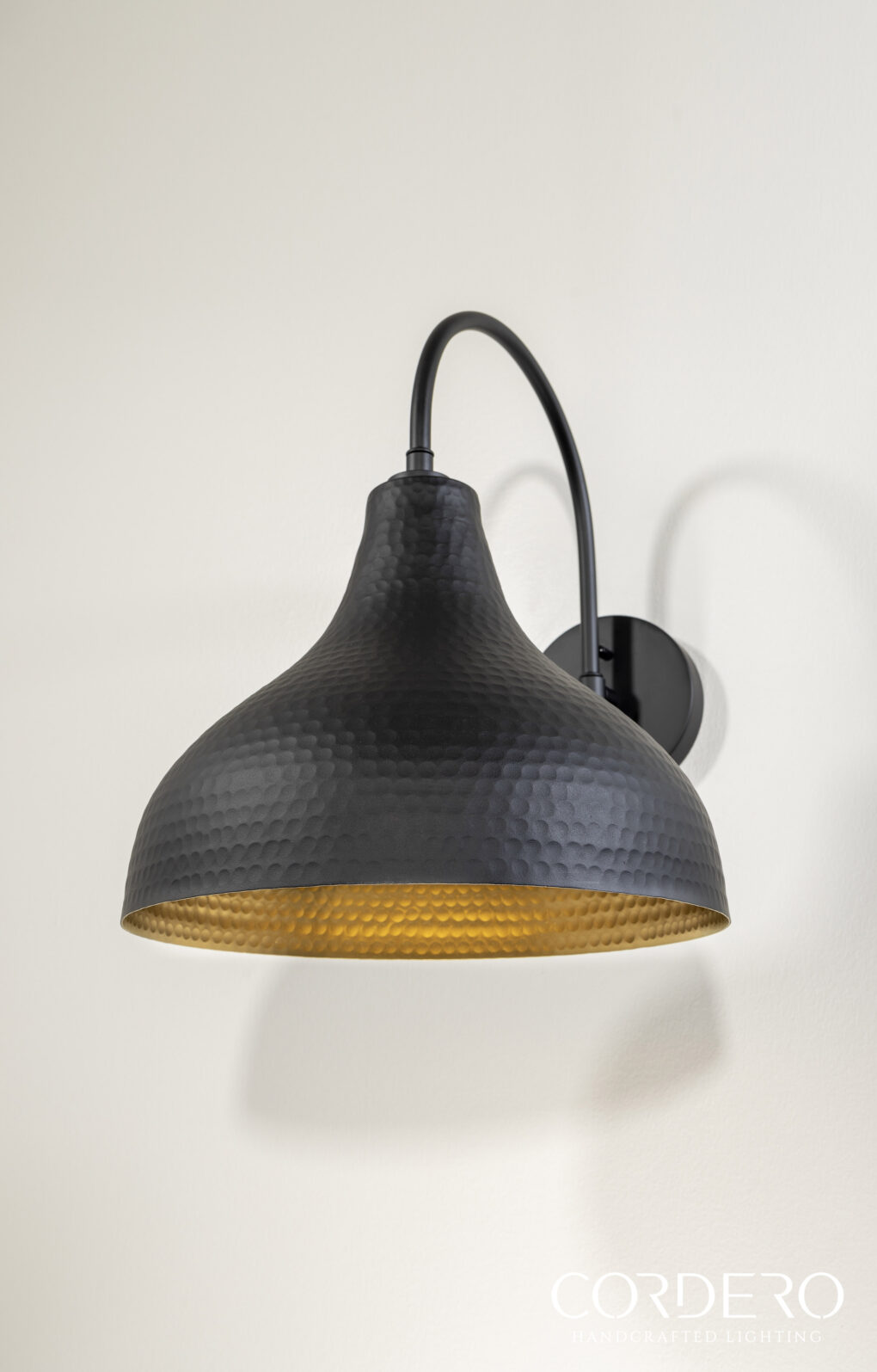 Hammered Dome Wall Sconce