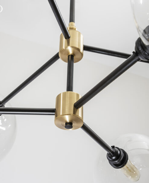 Linear Globe Chandelier
