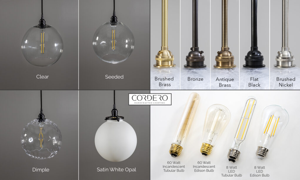 Chandelier Finish Options