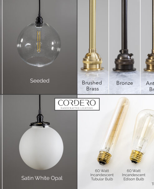 Chandelier Finish Options
